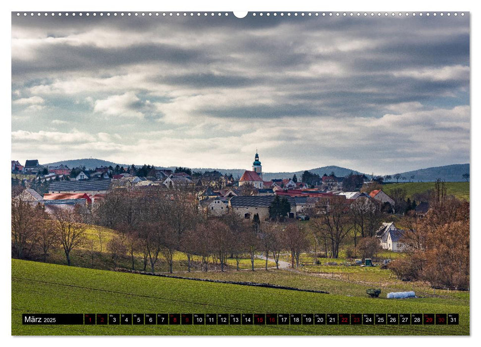 Die Oberlausitz (CALVENDO Premium Wandkalender 2025)