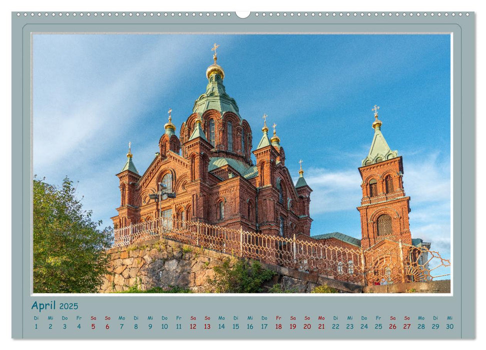 HELSINKI CITY (CALVENDO Premium Wandkalender 2025)