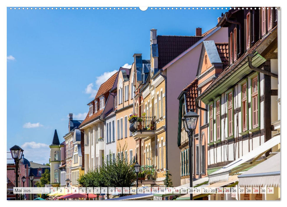 Tour um die großen Seen der Mecklenburgischen Seenplatte (CALVENDO Wandkalender 2025)