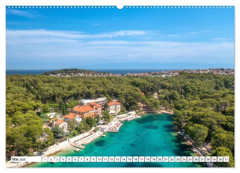 Cres und Losinj, wilde Insel-Schönheiten in der Kvarner Bucht (CALVENDO Premium Wandkalender 2025)