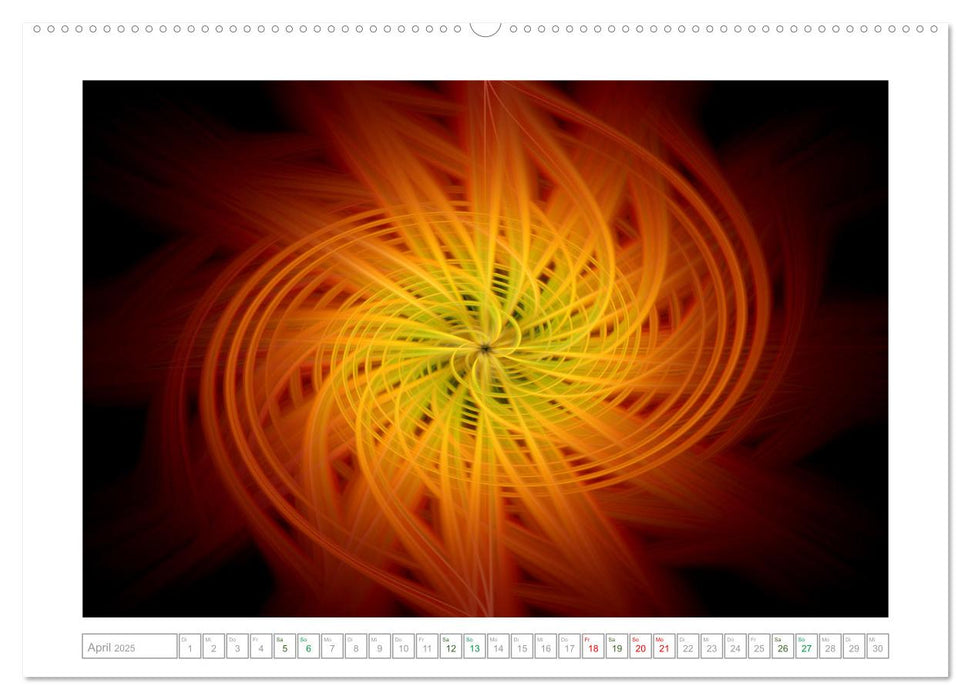 darf es ein wenig Digital Art sein? (CALVENDO Premium Wandkalender 2025)