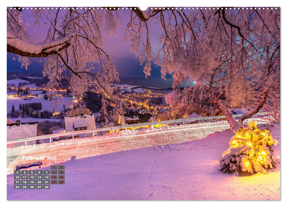 Vogtland - von Klingenthal bis Göltzschtal (CALVENDO Premium Wandkalender 2025)