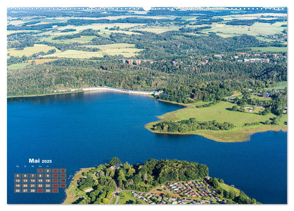 Vogtland - von Klingenthal bis Göltzschtal (CALVENDO Premium Wandkalender 2025)