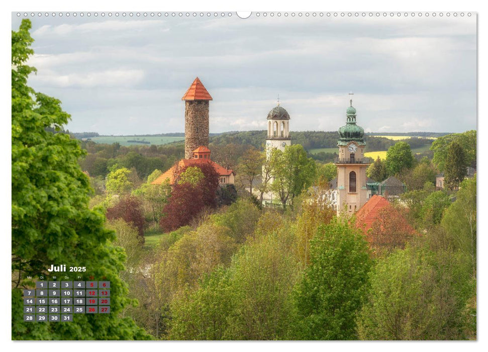 Vogtland - von Klingenthal bis Göltzschtal (CALVENDO Premium Wandkalender 2025)