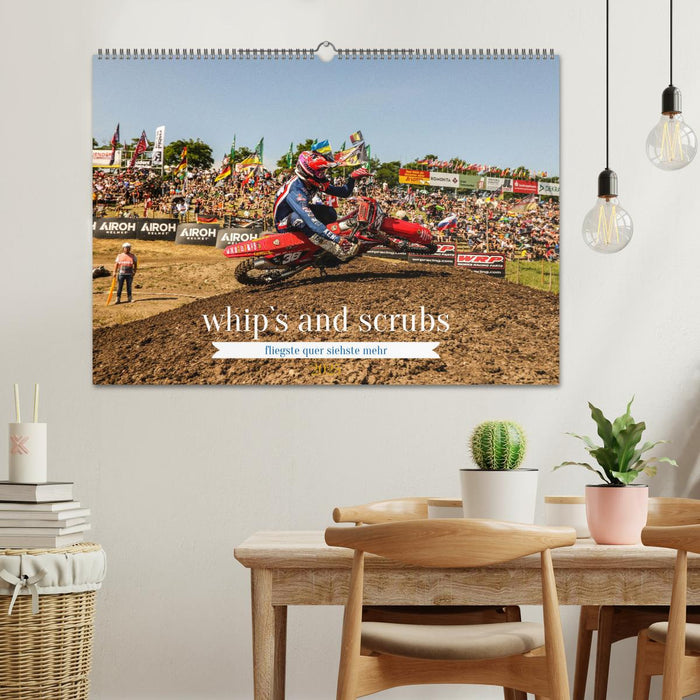 whip`s and scrub`s 2025 (CALVENDO Wandkalender 2025)