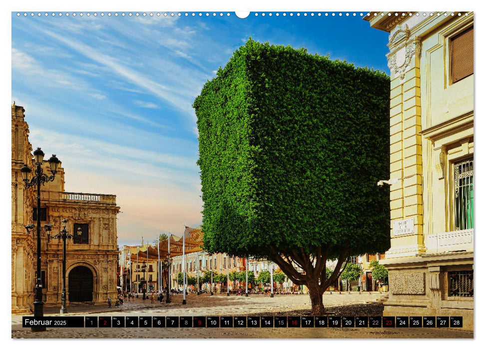 Sevilla - Traumziel in Andalusien (CALVENDO Premium Wandkalender 2025)