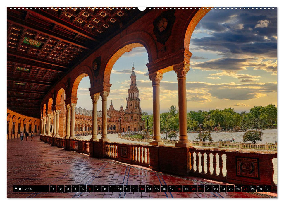 Sevilla - Traumziel in Andalusien (CALVENDO Premium Wandkalender 2025)