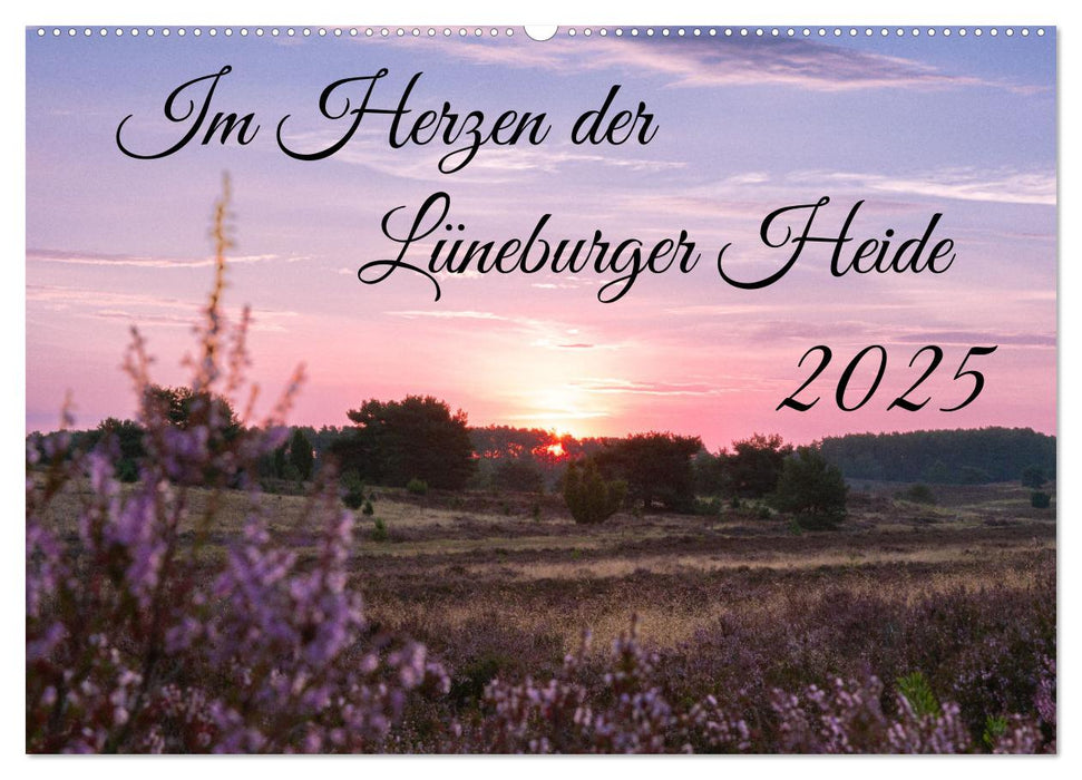 Im Herzen der Lüneburger Heide (CALVENDO Wandkalender 2025)