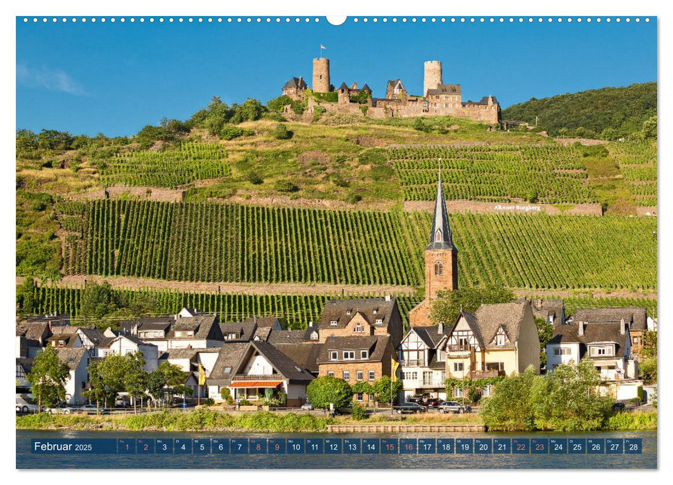 Sehnsuchtsziel Mosel (CALVENDO Premium Wandkalender 2025)