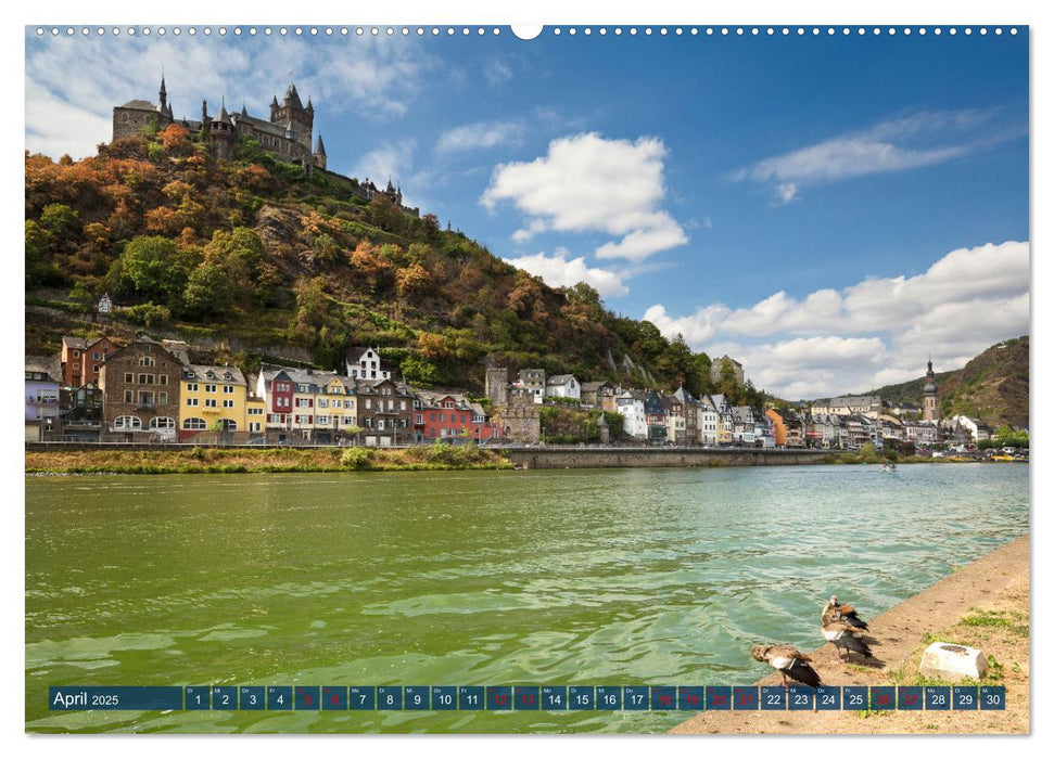 Sehnsuchtsziel Mosel (CALVENDO Premium Wandkalender 2025)