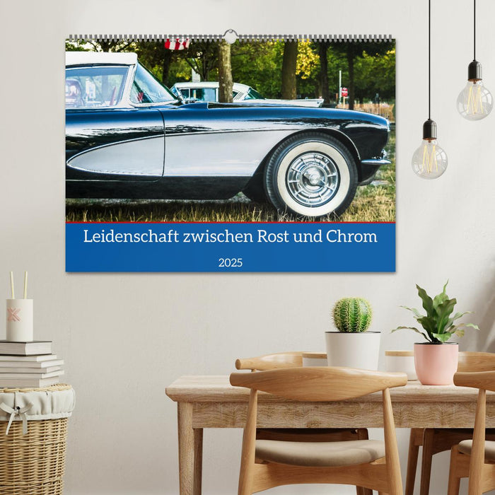 Leidenschaft zwischen Rost und Chrom (CALVENDO Wandkalender 2025)