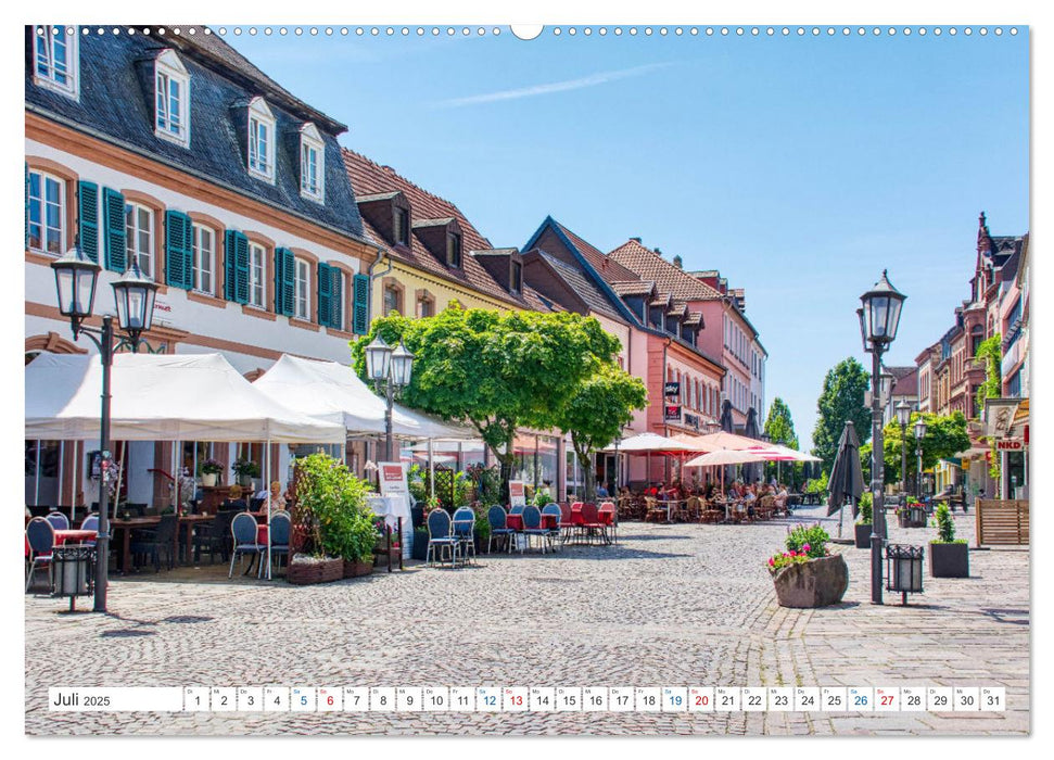 Sankt Ingbert - Charmante Kleinstadt im Saarland (CALVENDO Premium Wandkalender 2025)