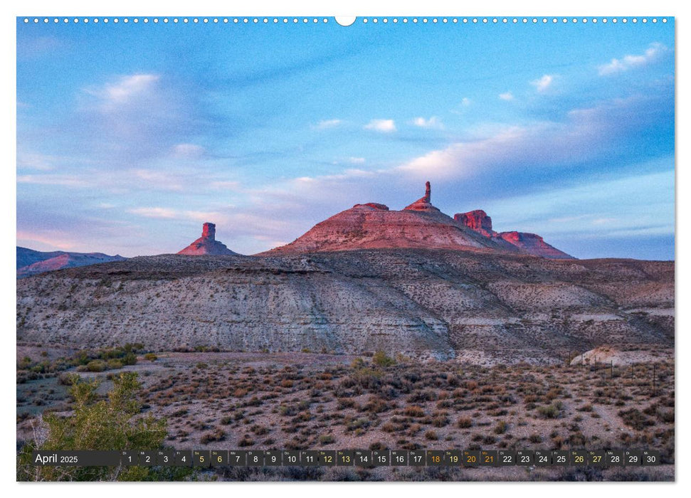 Westwärts - Über die Rocky Mountains zum Pazifik (CALVENDO Wandkalender 2025)