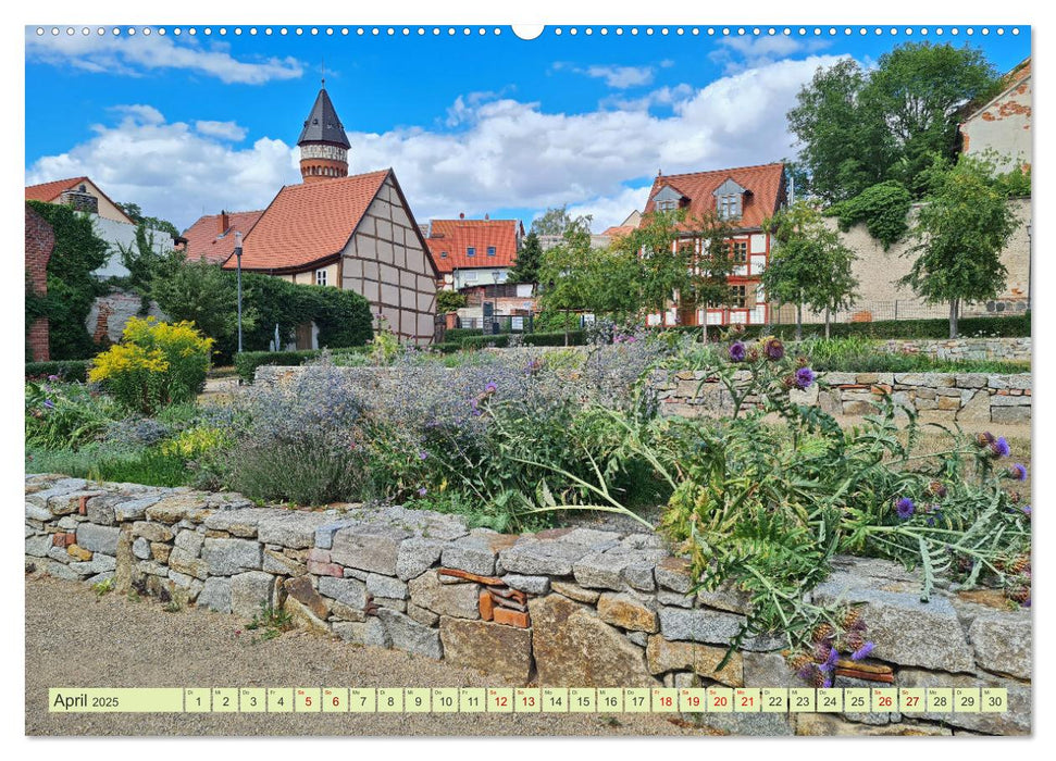 Burg bei Magdeburg (CALVENDO Premium Wandkalender 2025)