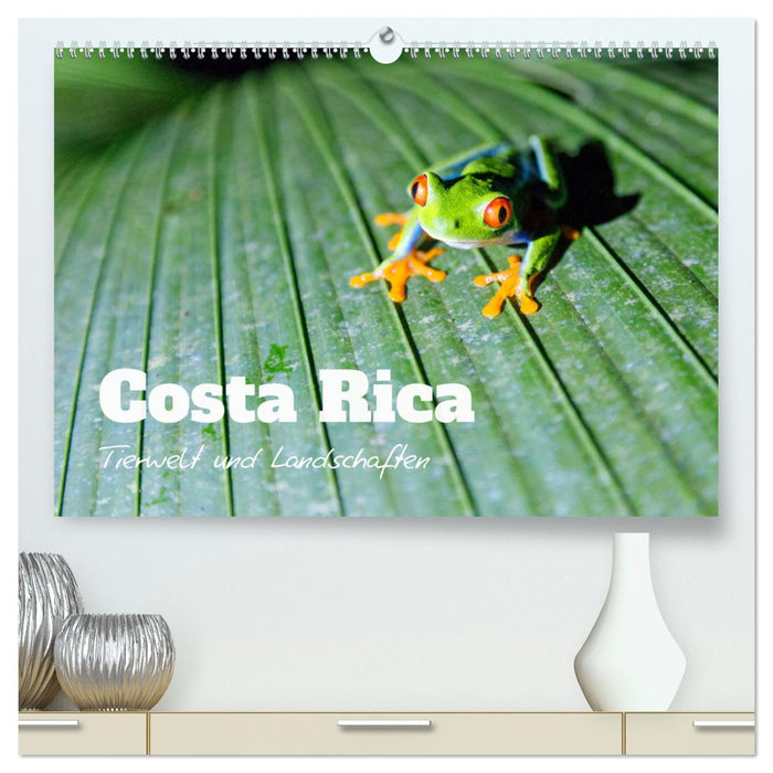 Costa Rica - Tierwelt und Landschaften (CALVENDO Premium Wandkalender 2025)