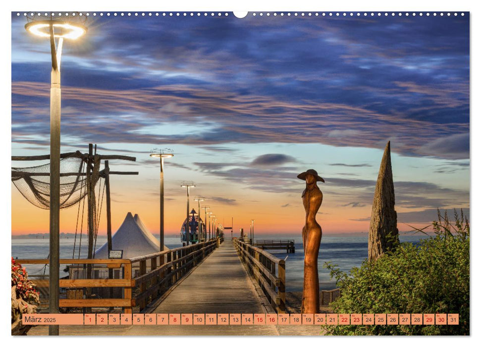 Zingst - die Ostsee von ihrer schönsten Seite (CALVENDO Premium Wandkalender 2025)