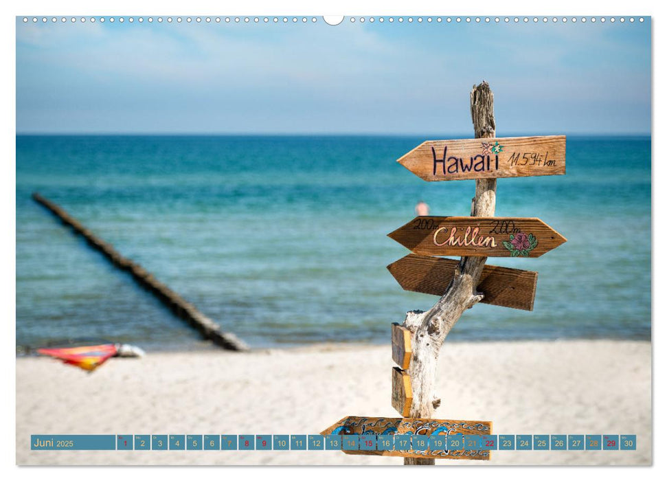 Zingst - die Ostsee von ihrer schönsten Seite (CALVENDO Premium Wandkalender 2025)