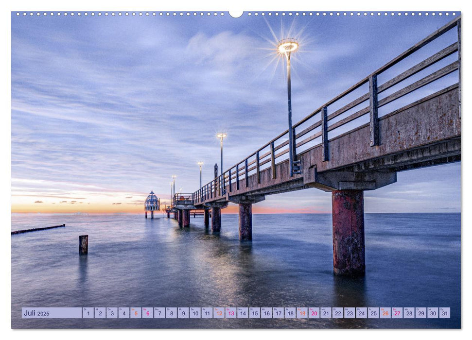 Zingst - die Ostsee von ihrer schönsten Seite (CALVENDO Premium Wandkalender 2025)