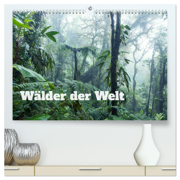 Wälder der Welt (CALVENDO Premium Wandkalender 2025)