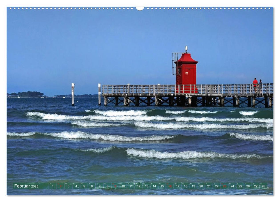 Stille Tage am Meer (CALVENDO Premium Wandkalender 2025)