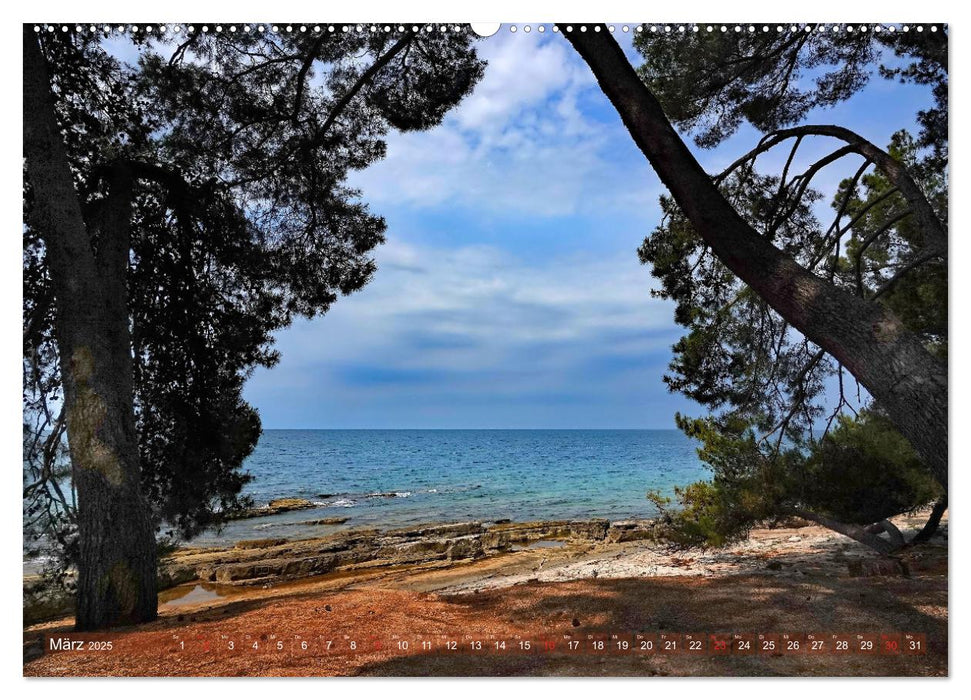 Stille Tage am Meer (CALVENDO Premium Wandkalender 2025)