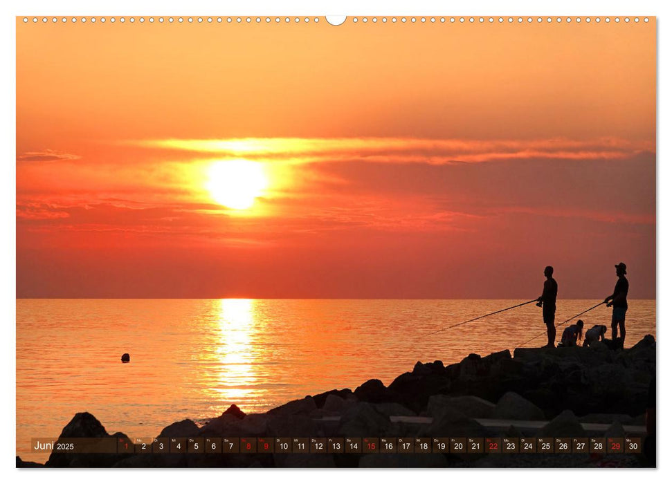 Stille Tage am Meer (CALVENDO Premium Wandkalender 2025)