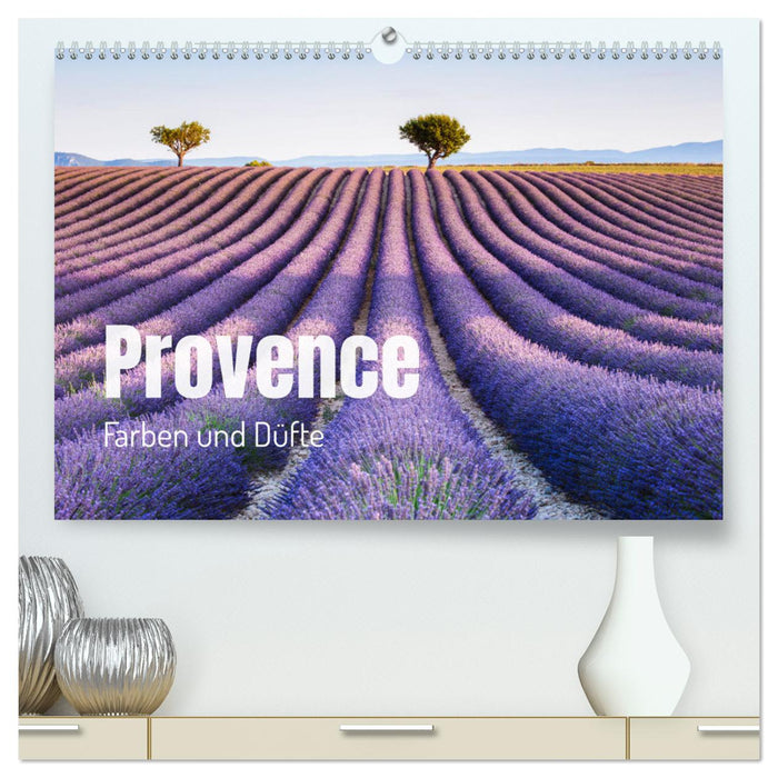 Provence - Farben und Düfte (CALVENDO Premium Wandkalender 2025)