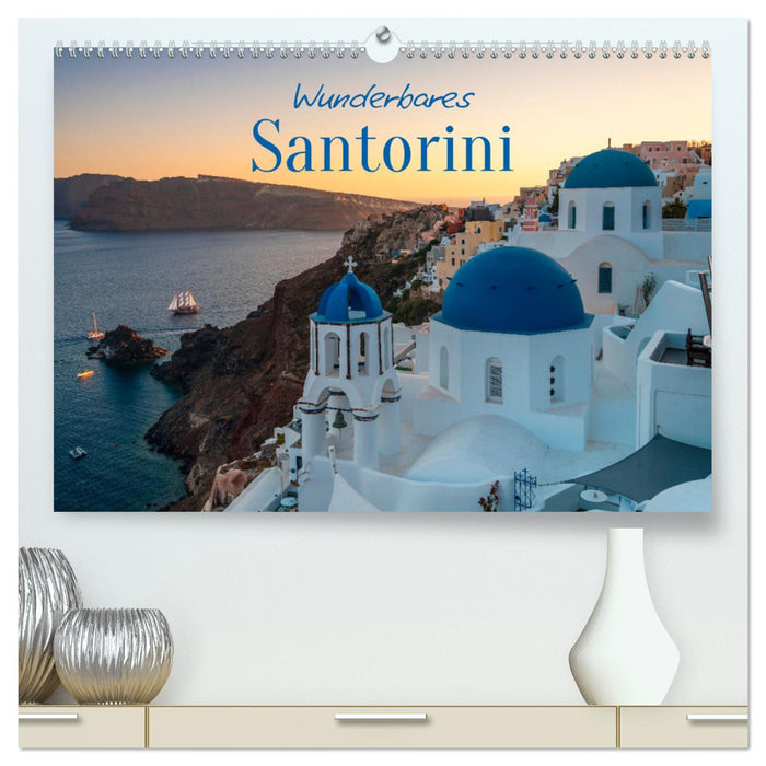 Wunderbares Santorini - Matteo Colombo (CALVENDO Premium Wandkalender 2025)