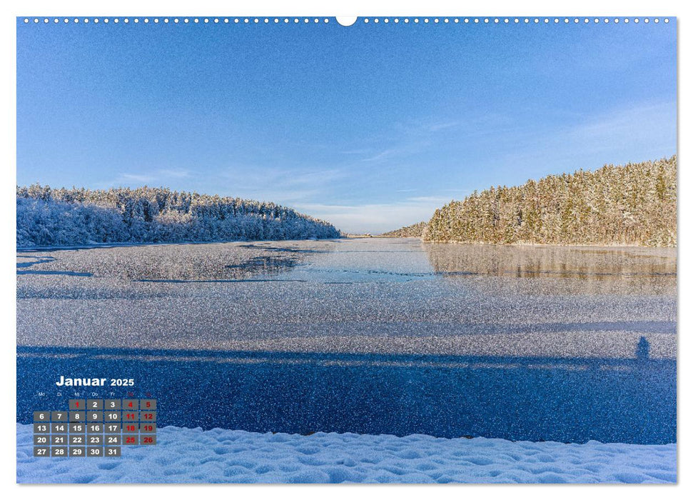 Vogtland - von Klingenthal bis Göltzschtal (CALVENDO Wandkalender 2025)