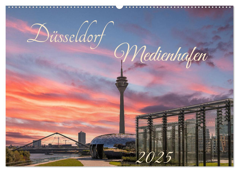 Düsseldorf Medienhafen (CALVENDO Wandkalender 2025)