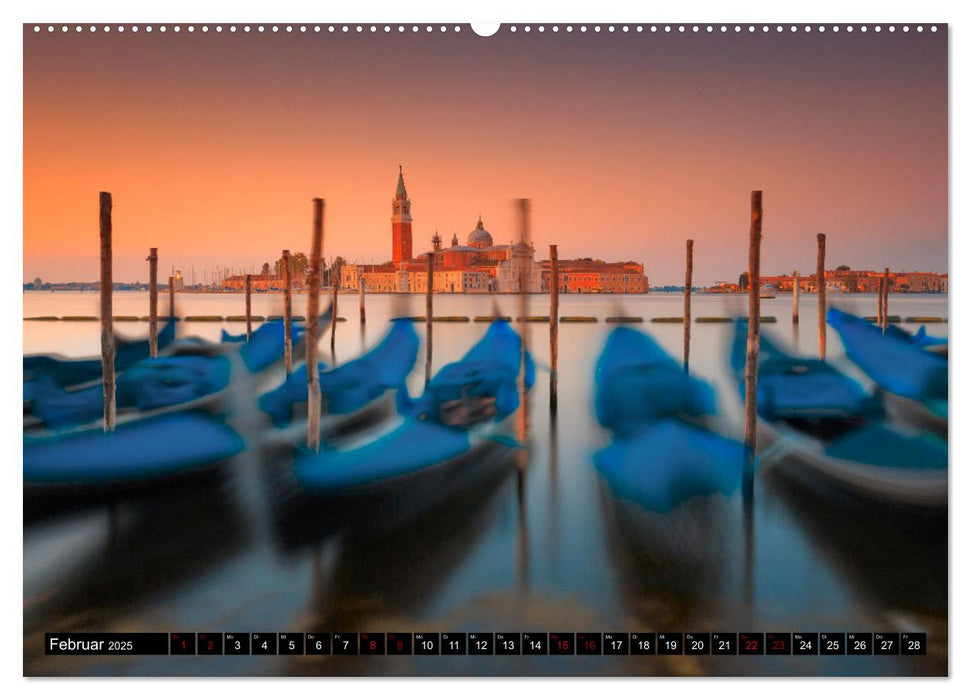 Sehnsuchtsort Venedig (CALVENDO Premium Wandkalender 2025)