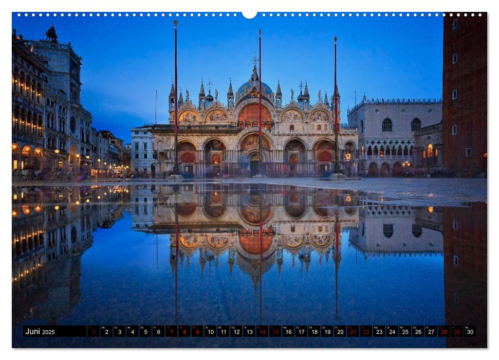 Sehnsuchtsort Venedig (CALVENDO Premium Wandkalender 2025)