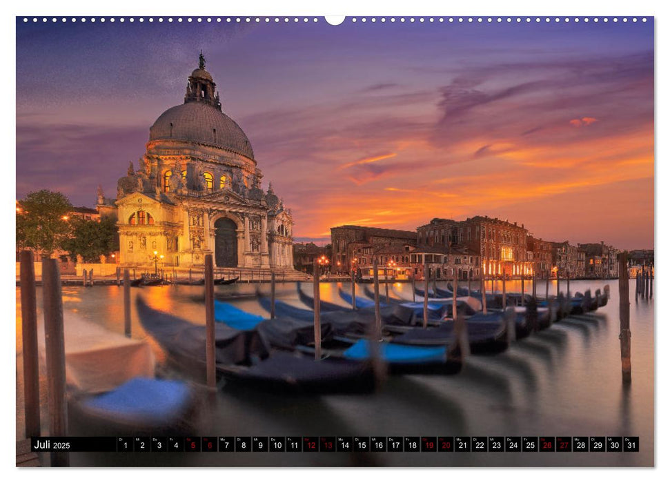 Sehnsuchtsort Venedig (CALVENDO Premium Wandkalender 2025)