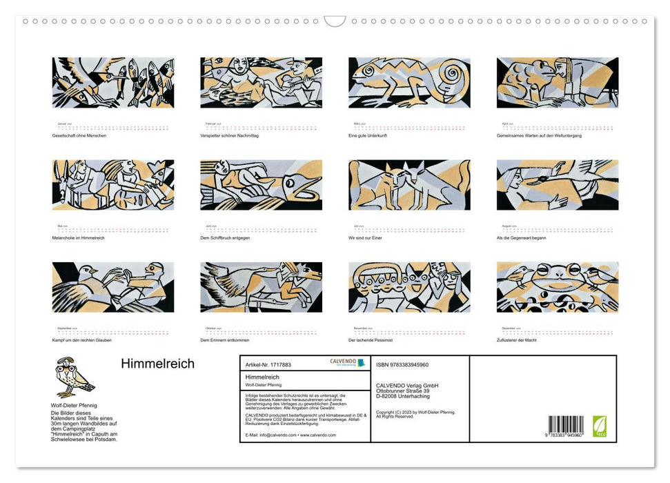 Himmelreich (CALVENDO Wandkalender 2025)