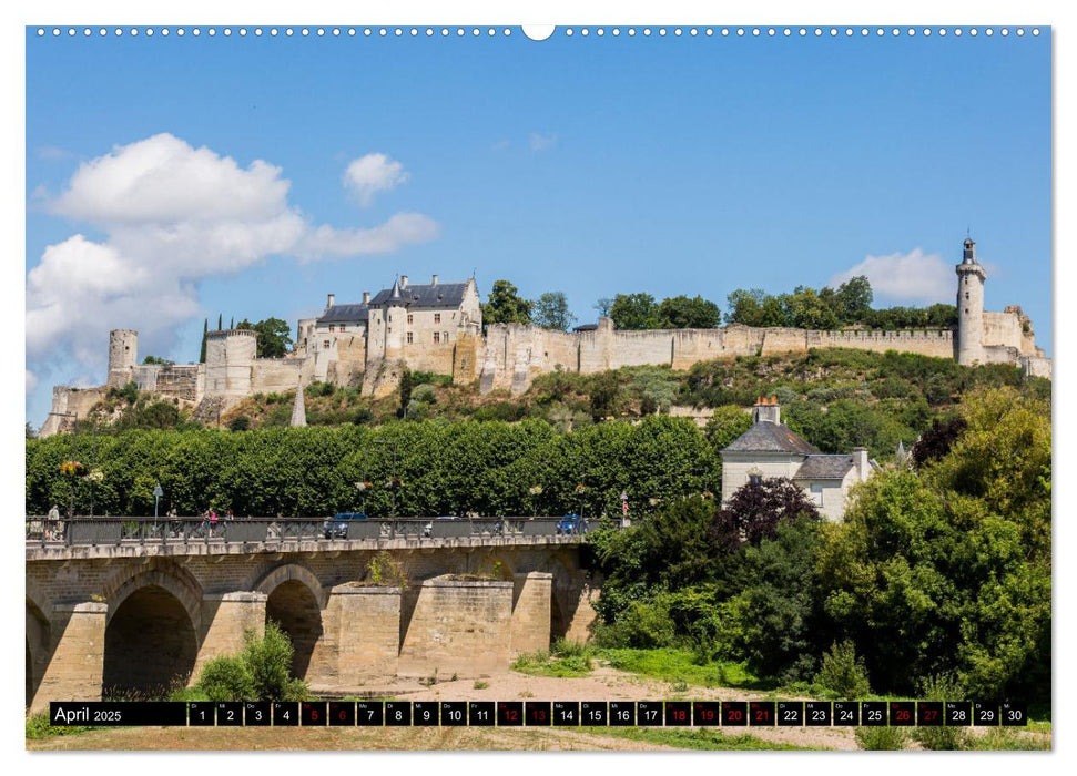 Blickpunkte der Loire (CALVENDO Premium Wandkalender 2025)