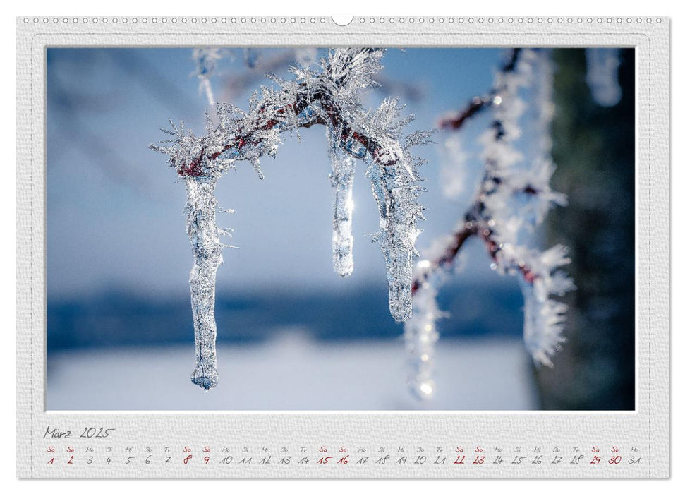 EisKalt Gestaltet (CALVENDO Premium Wandkalender 2025)