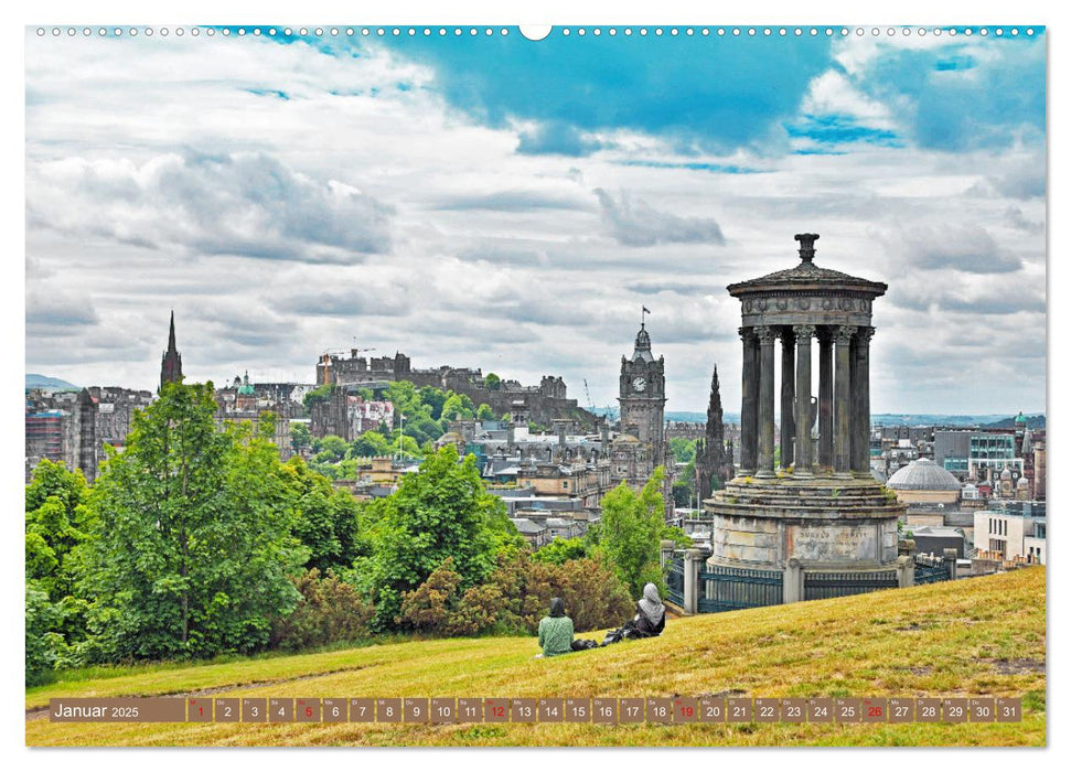 Urlaub in Schottland (CALVENDO Premium Wandkalender 2025)