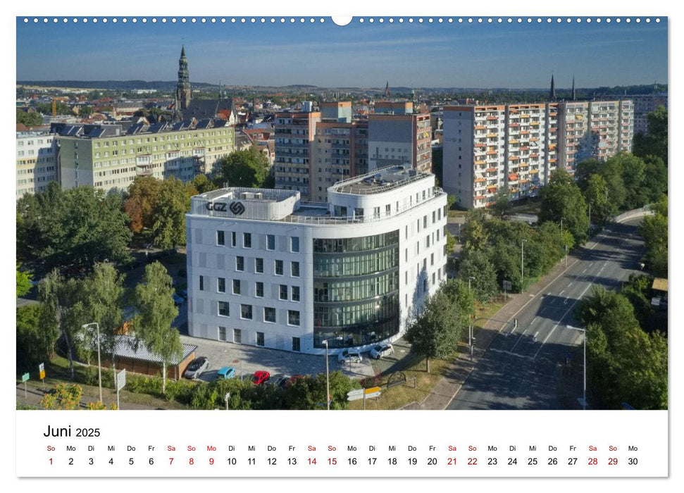 Zwickau - Luftaufnahmen (CALVENDO Wandkalender 2025)