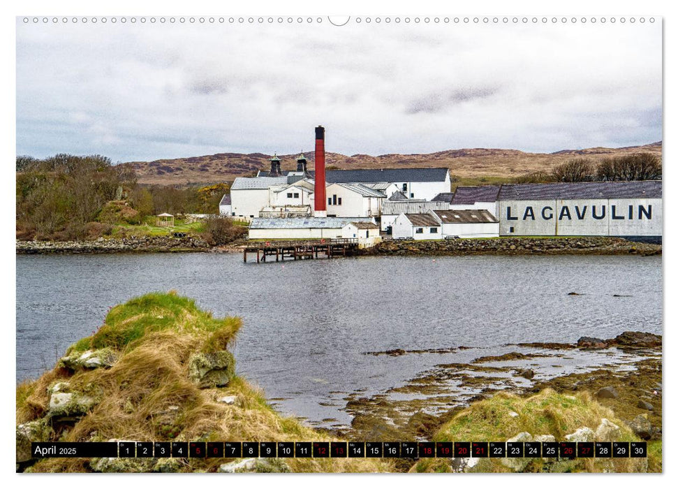 Islay - Heimat des Malt Whisky (CALVENDO Premium Wandkalender 2025)