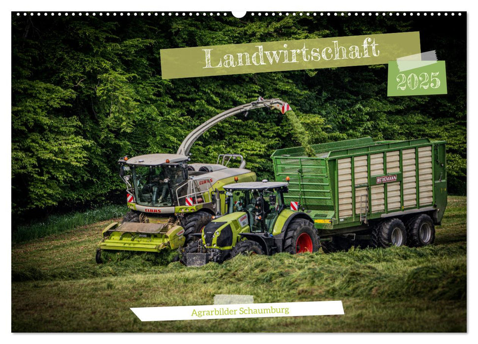 Landwirtschaft 2025 (CALVENDO Wandkalender 2025)