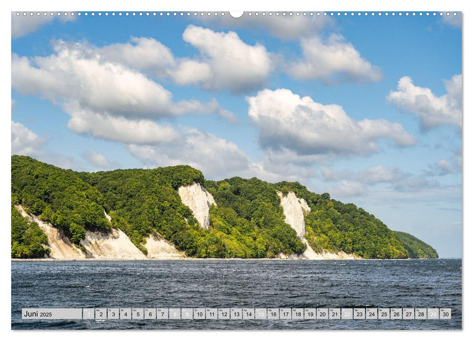 Wunderschöne Ostsee Rügen und Usedom (CALVENDO Premium Wandkalender 2025)