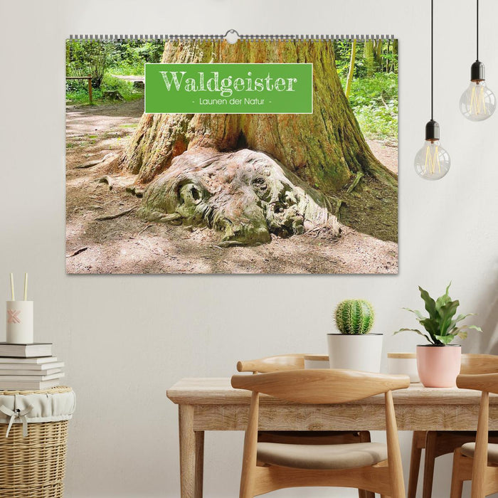 Waldgeister - Launen der Natur (CALVENDO Wandkalender 2025)