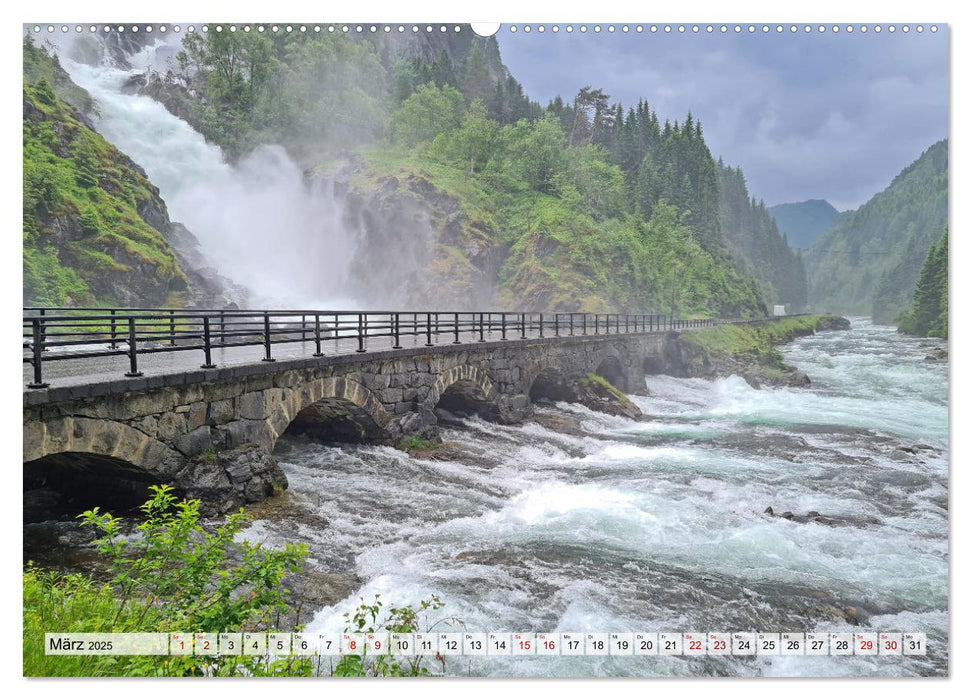 Norwegen erkunden mit dem Wohnmobil (CALVENDO Premium Wandkalender 2025)