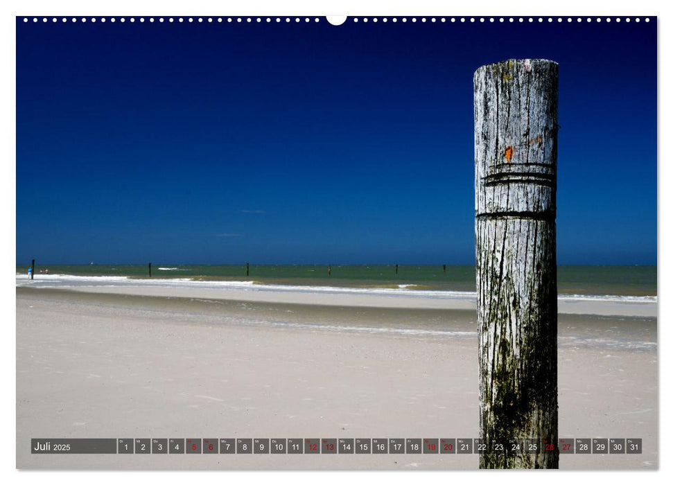 Bis zum Horizont. Der Himmel über Norddeutschland. (CALVENDO Premium Wandkalender 2025)