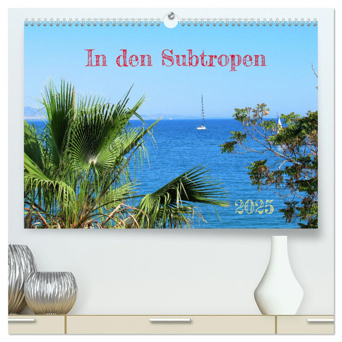 In den Subtropen (CALVENDO Premium Wandkalender 2025)