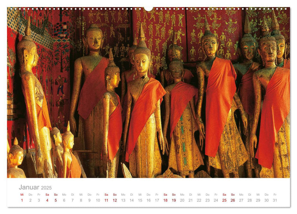 BUDDHA - Im Reich der Achtsamkeit (CALVENDO Premium Wandkalender 2025)