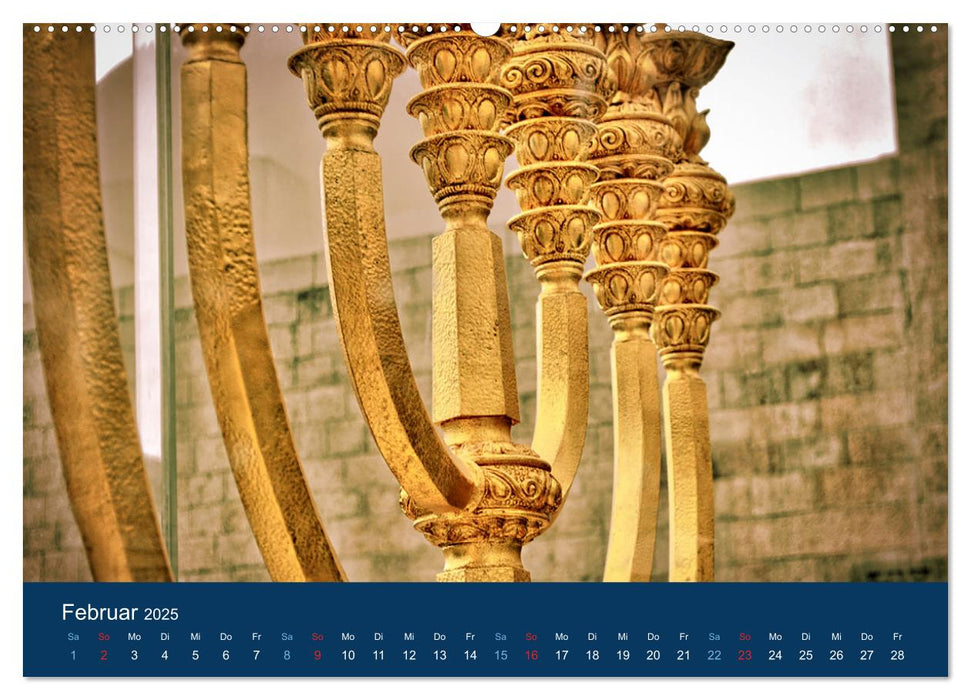 Geliebtes Jerusalem (CALVENDO Premium Wandkalender 2025)