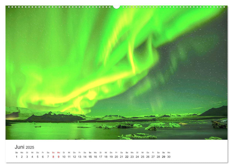 Nordlichter - ein beeindruckendes Schauspiel. (CALVENDO Premium Wandkalender 2025)