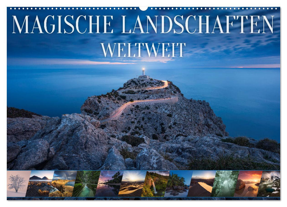 Magische Landschaften Weltweit (CALVENDO Wandkalender 2025)