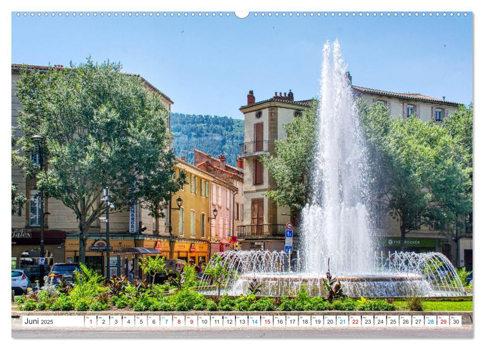 Millau - Die Stadt zur Brücke (CALVENDO Premium Wandkalender 2025)